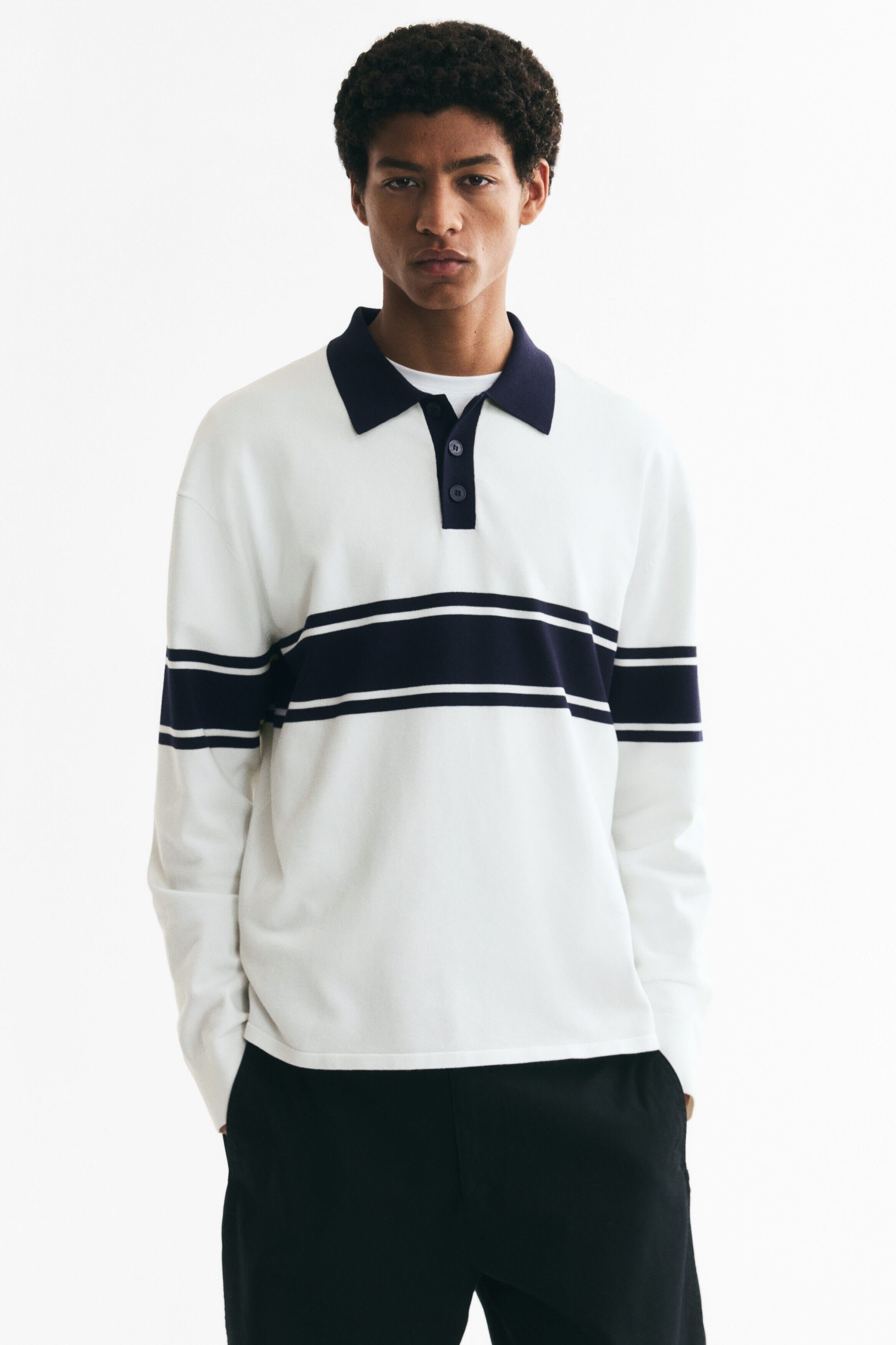 White/color-block