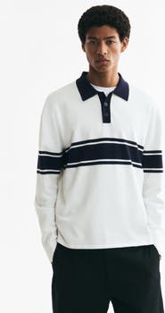 H&M Loose-fit Knit Polo Sweater