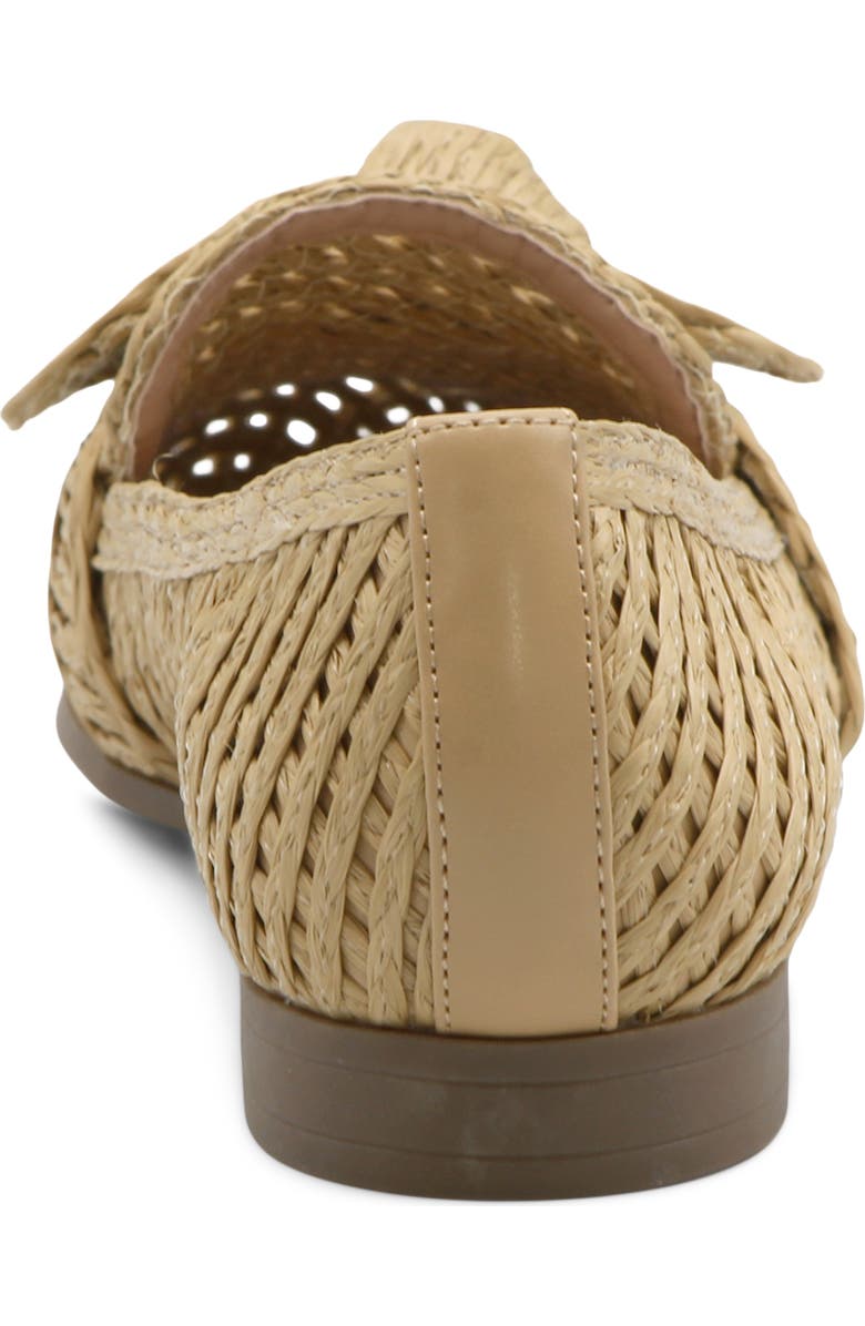 Charles David Finite Raffia Loafer, Alternate, color, Natural