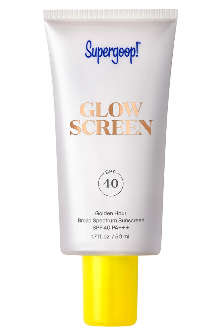 Glowscreen Broad Spectrum Sunscreen SPF 40, Main, color, GOLDEN HOUR
