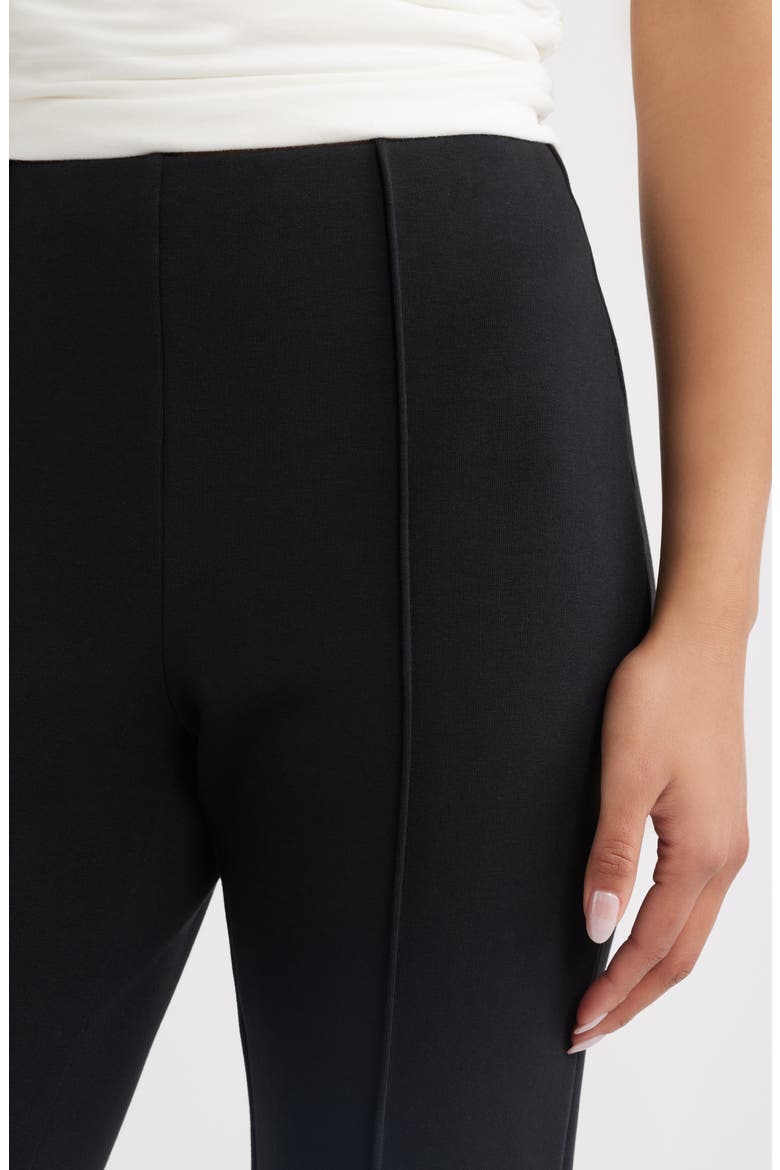 The Muse Flare Trousers, Alternate, color, BLACK