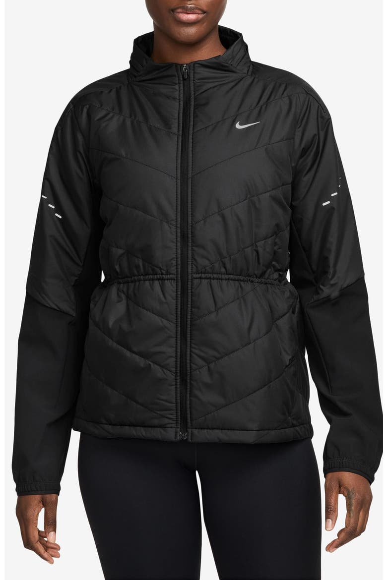 Swift Therma-FIT Running Jacket, Main, color, 010 BLACK/REFSIL
