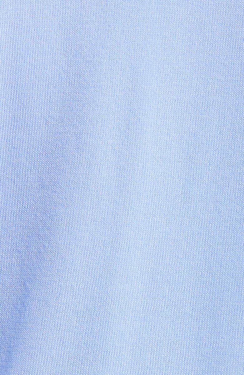 KASPER Self Edge Open Front Cardigan, Alternate, color, Paris Bleu