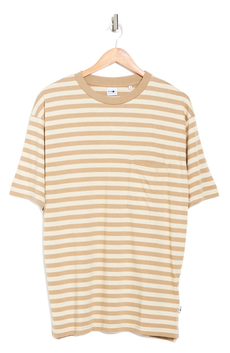 NN07 Crewneck Striped Pocket Tee, Alternate, color,