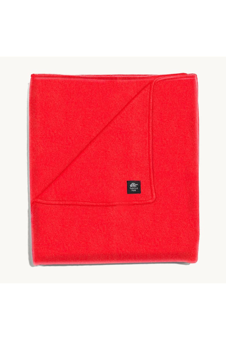 Fleece Baby Security Blanket, Main, color, Red
