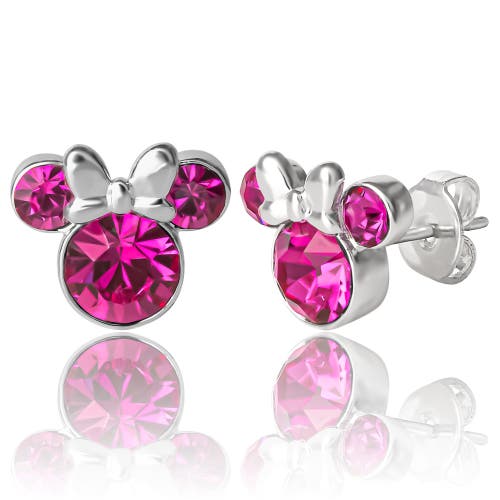 Disney Birthstone Stud Earrings In Orange