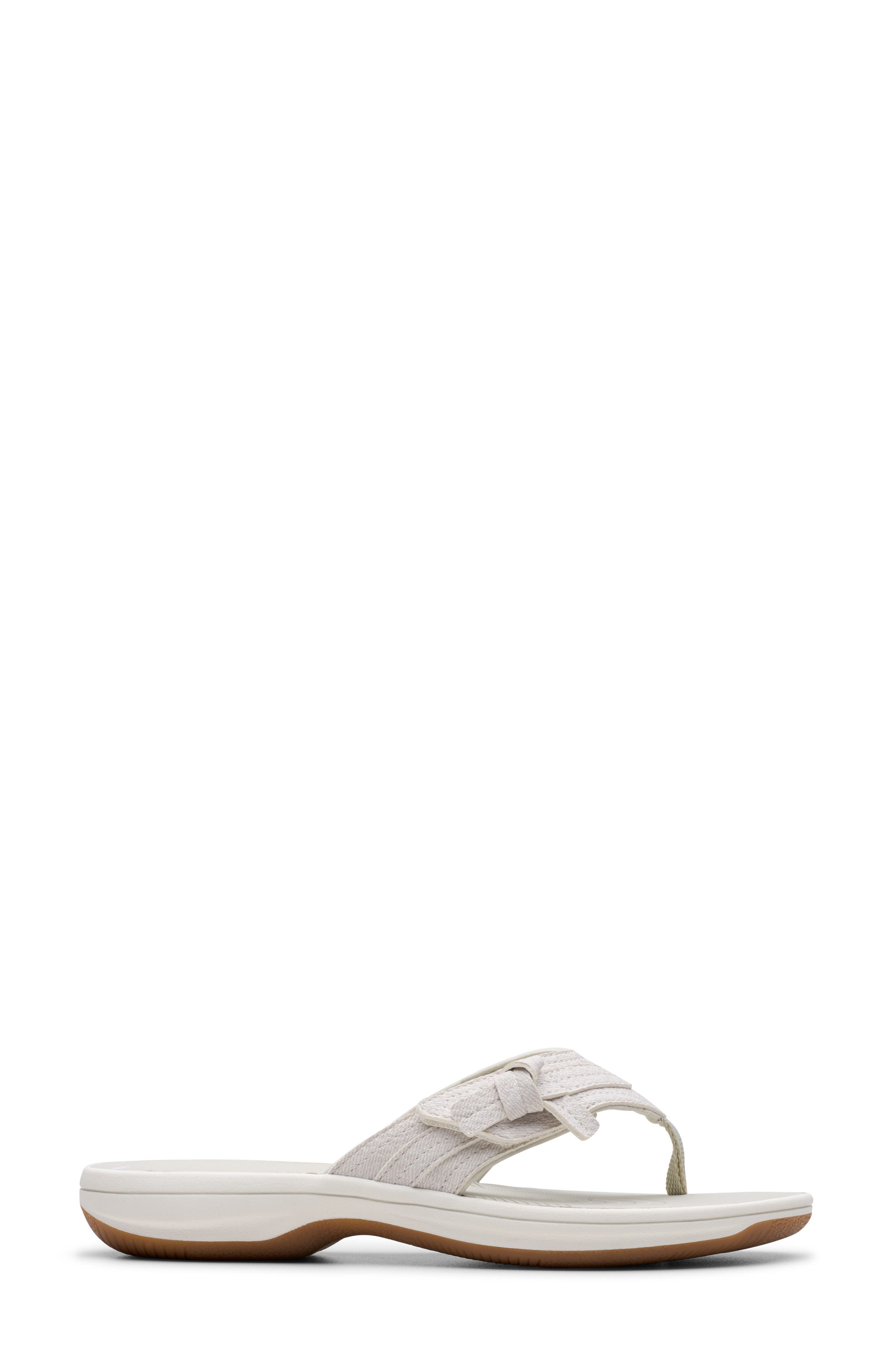 Clarks<sup>®</sup> Breeze Dalia Flip Flop, Alternate, color, Off White