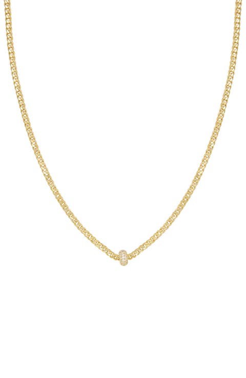 Chain Link Pendant Necklace