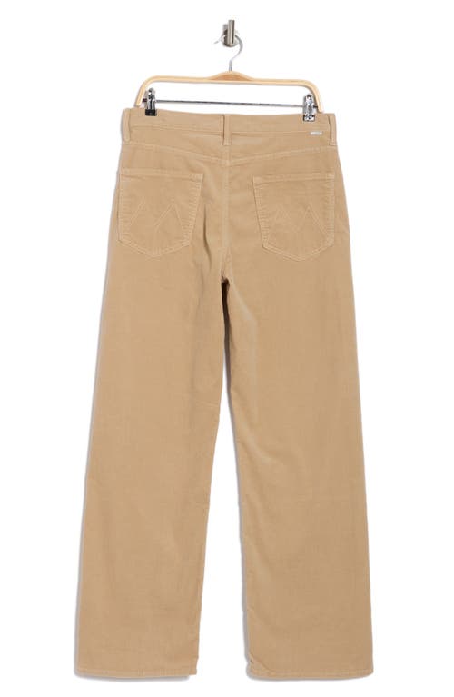 MOTHER MOTHER THE DODGER SNEAK SLOUCHY STRAIGHT LEG CORDUROY PANTS 
