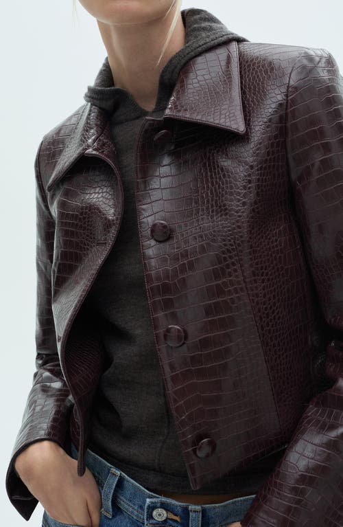 Mango Hooded Sweater In Charcoal