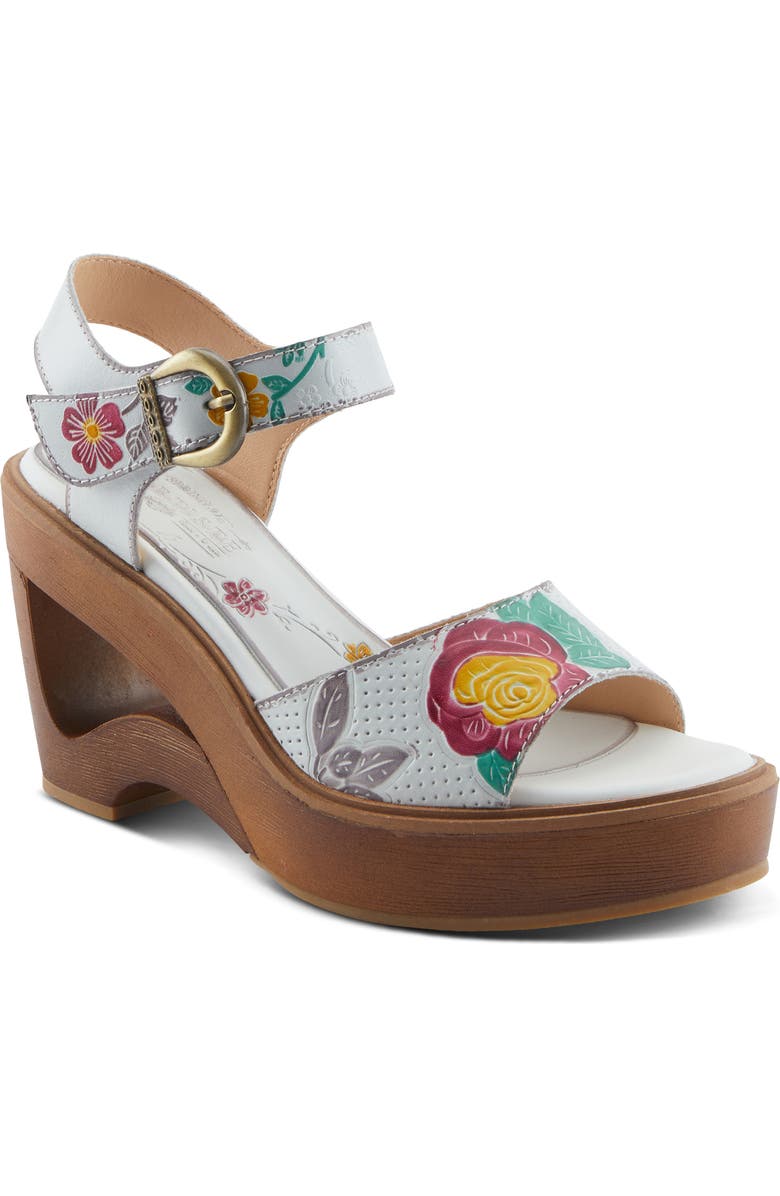 L'Artiste by Spring Step Coolchic Platform Wedge Sandal, Main, color,