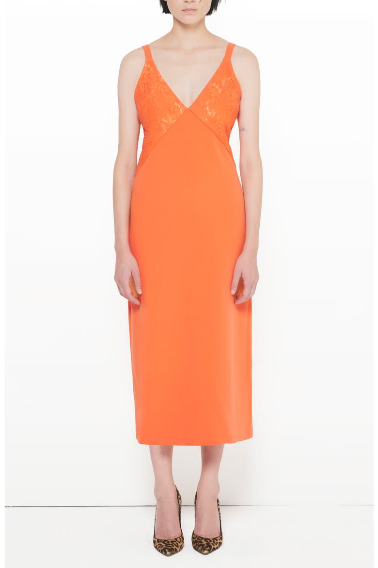 Calabria Dress, Main, color, Blood Orange