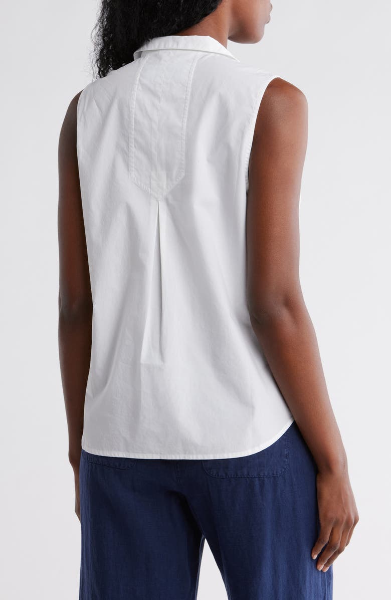 Tommy Bahama Oceana Sleeveless Poplin Top, Alternate, color, 