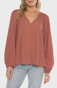 matty m. Dawson Tie Top