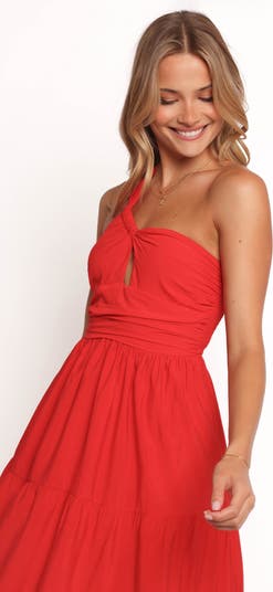 Vinnie One-Shoulder Maxi Dress
