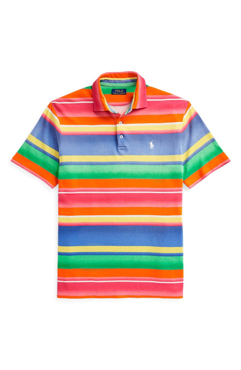 Polo Ralph Lauren Stripe French Terry Polo, Alternate, color, 