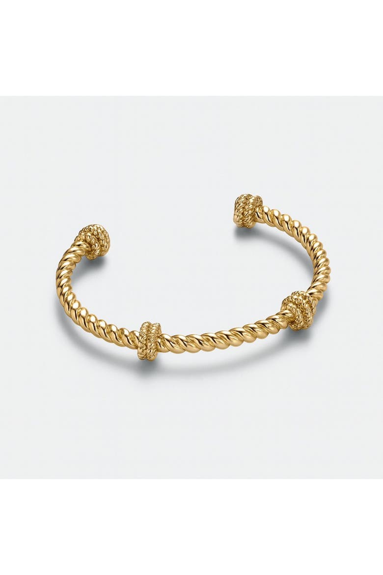 The Windsor Twist Cuff, Alternate, color, Gold