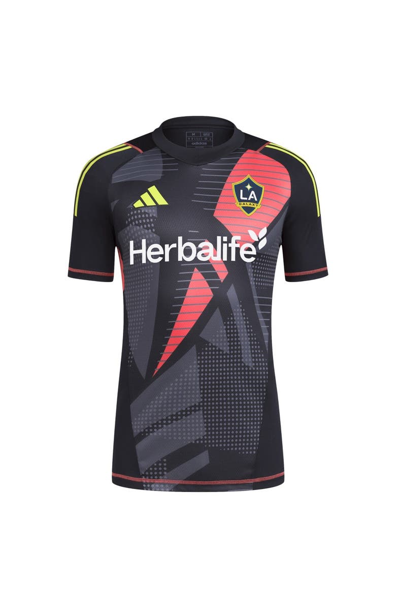 adidas Men's adidas Black LA Galaxy 2024 Goalkeeper Jersey, Alternate, color, Black