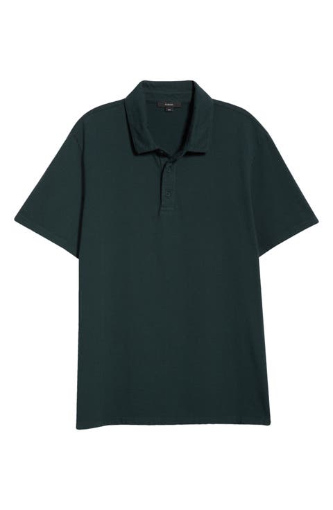 Regular Fit Garment Dyed Cotton Polo