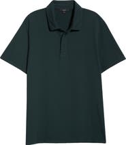Vince Regular Fit Garment Dyed Cotton Polo