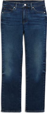 AG Mari Mid Rise Ankle Slim Straight Leg Jeans