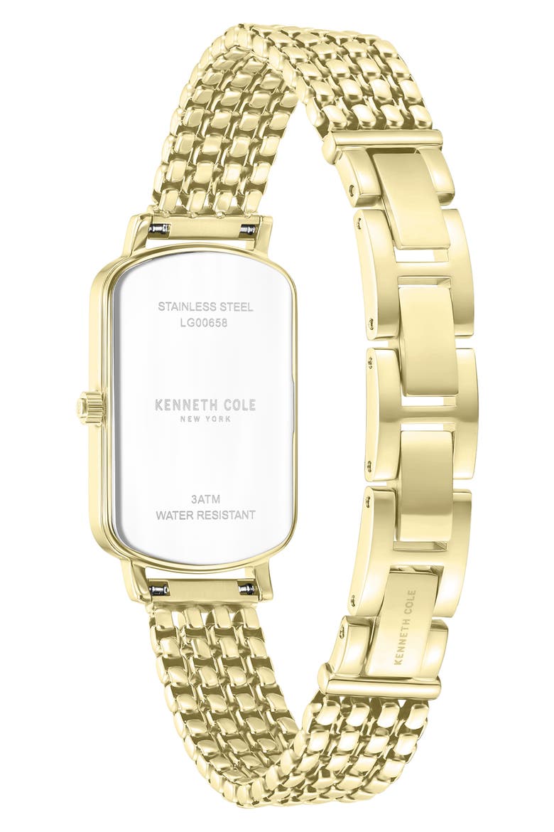 Classic Slim Bracelet Watch, 22mm x 35mm, Alternate, color, GOLD