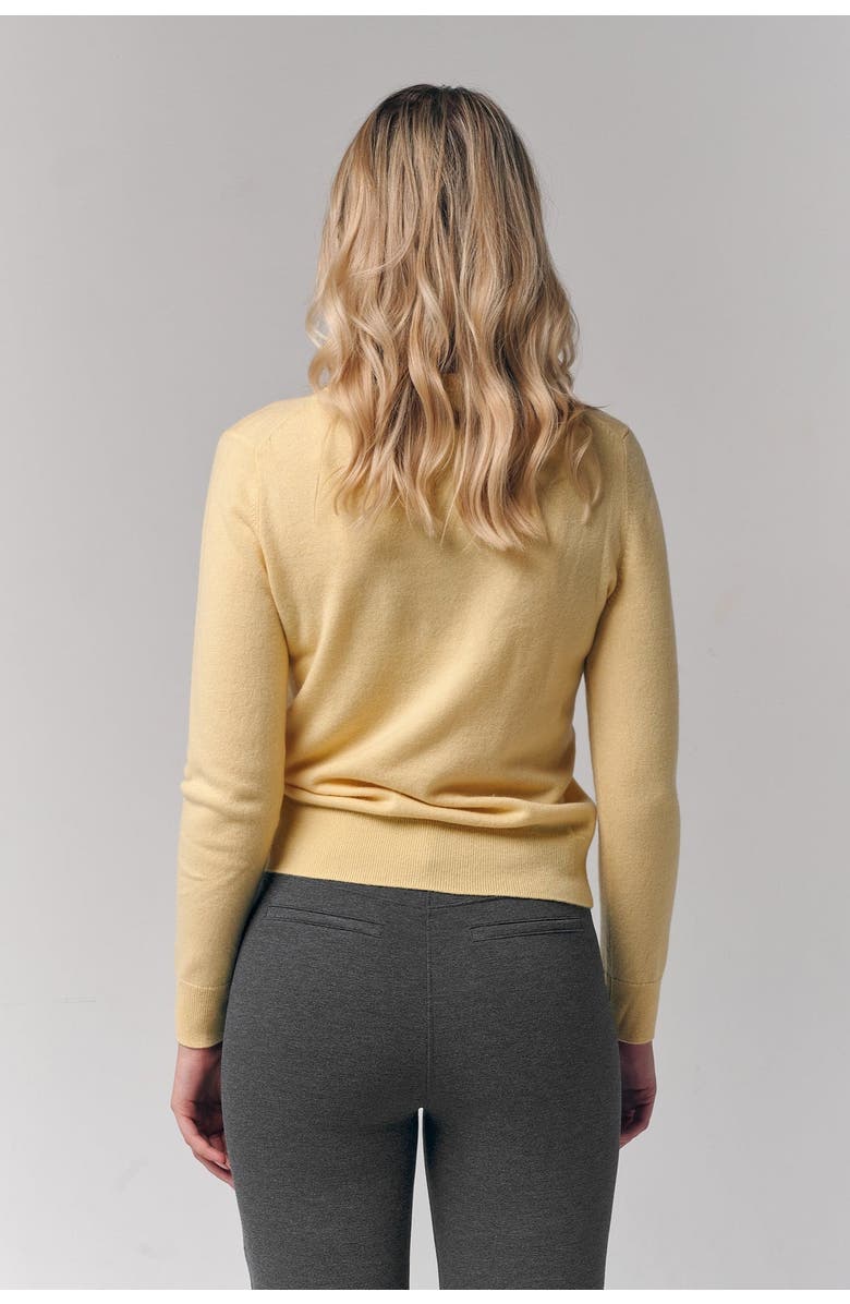 Le Fafo Mongolian Cashmere V-Neck Sweater, Alternate, color, 