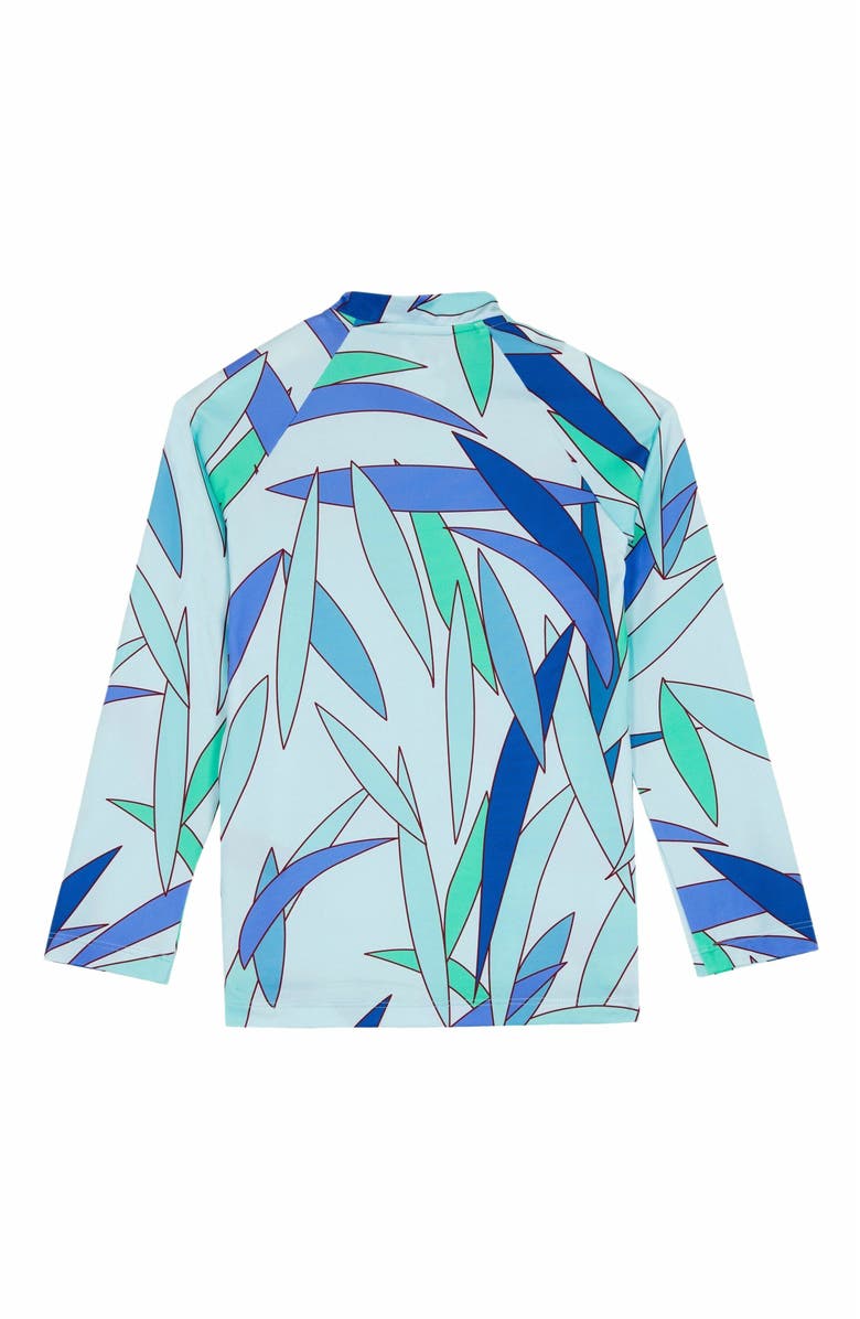 Vilebrequin Kids' Madrague Zipper Long Sleeves Rashguard, Alternate, color, 