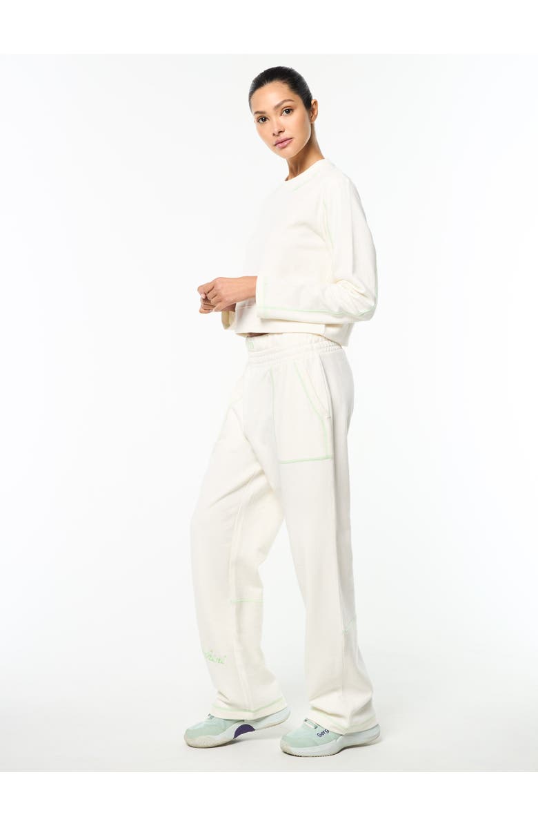 Sergio Tacchini Greta Crewneck, Alternate, color, Gardenia