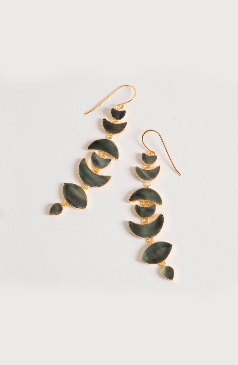 Freya Rose Warrioress Noir Moon Drops, Alternate, color, Noir Moon