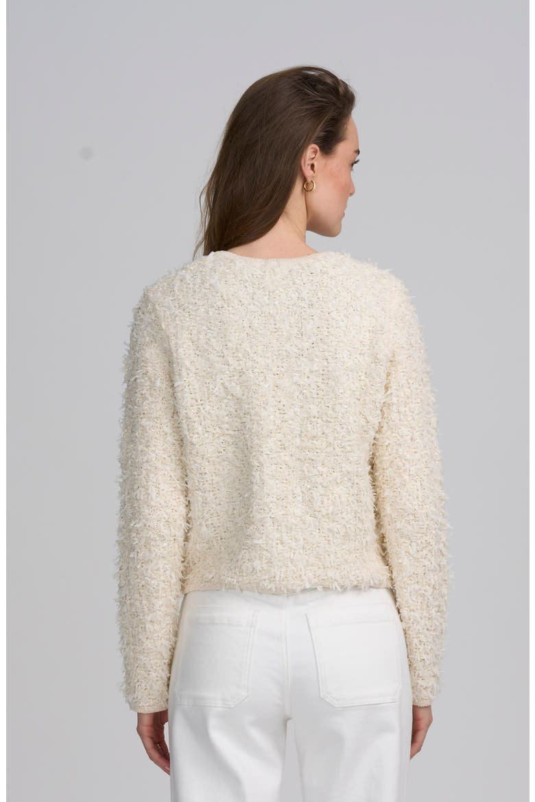 Boucle Cardigan, Alternate, color, IVORY