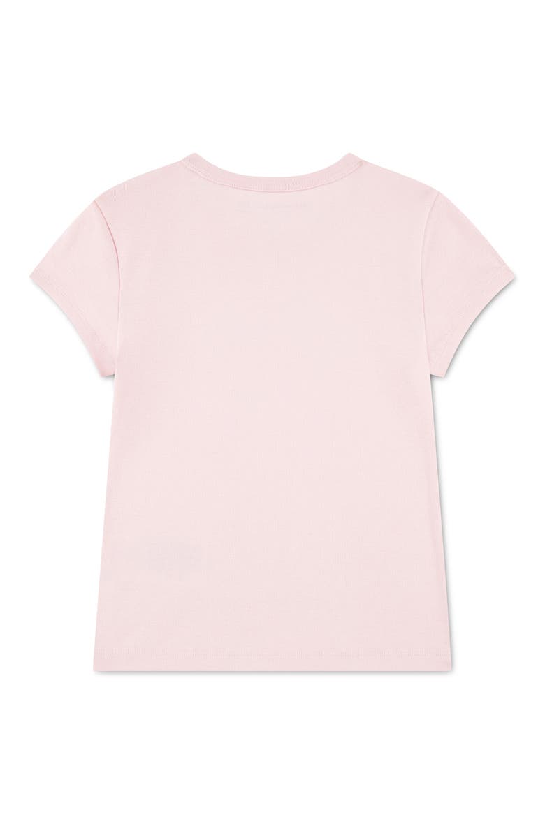 Kids' Script Baby Tee, Alternate, color, CHALK PINK