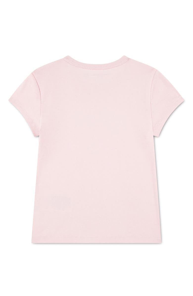 abercrombie kids Kids' Script Baby Tee, Alternate, color, Chalk Pink