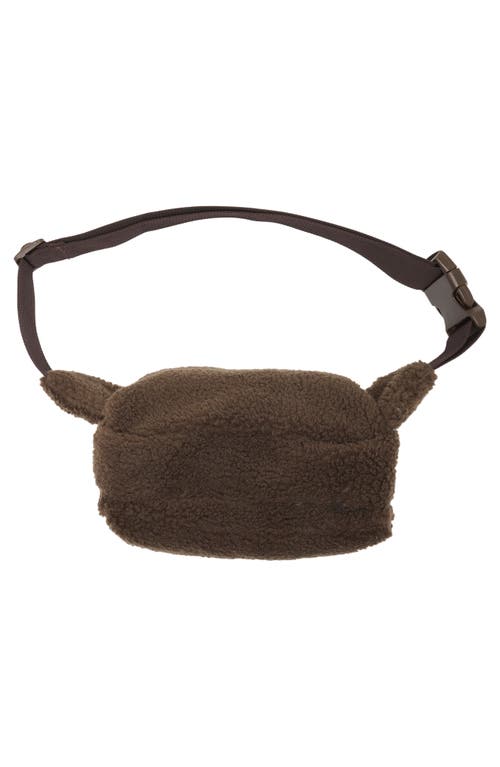 Z By Zella Faux Shearling Belt Bag