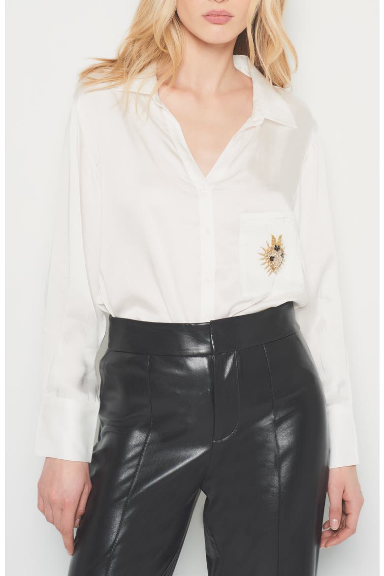 Corazon Blouse, Main, color, White