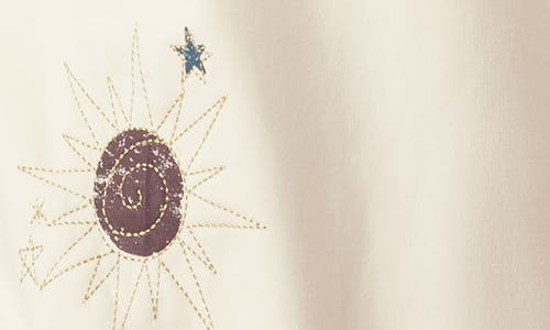 Scotch & Soda Oversize Graphic Sweatshirt In White