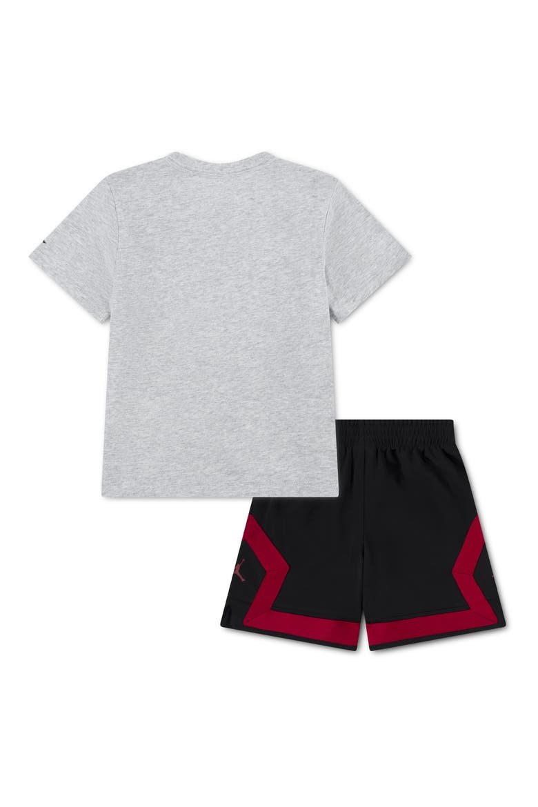 Kids' MJ Dynasty Graphic T-Shirt & Shorts Set, Alternate, color, BLACK