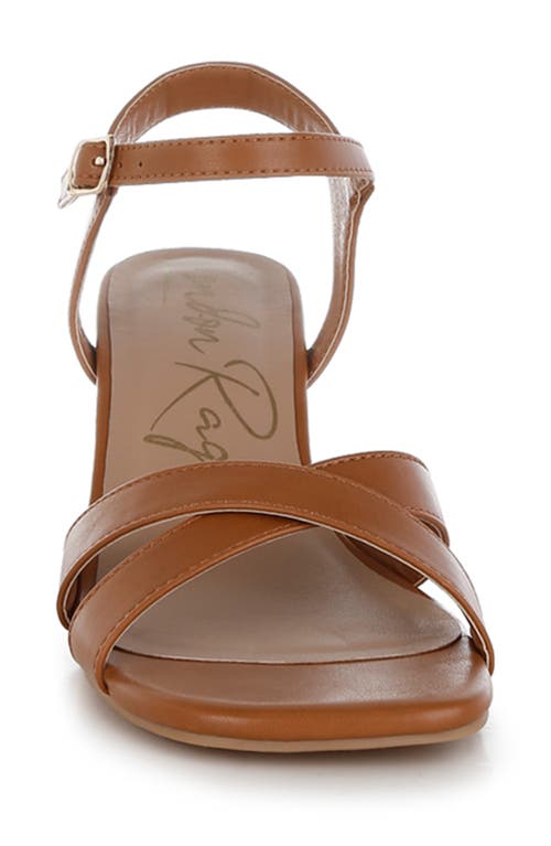 London Rag Edessa Sandal In Brown