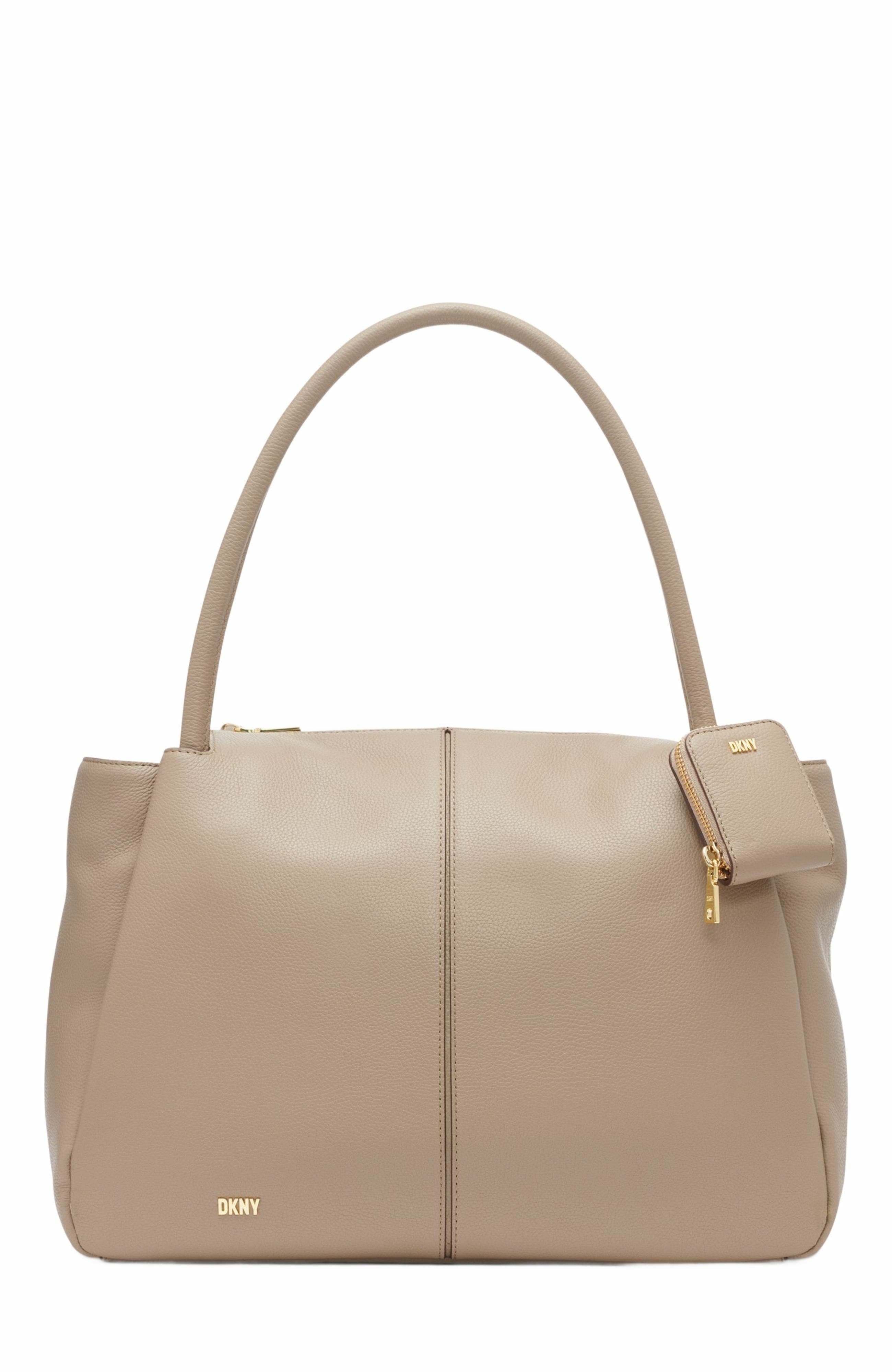 DKNY Sabina Tote Bag, Main, color, Toffee