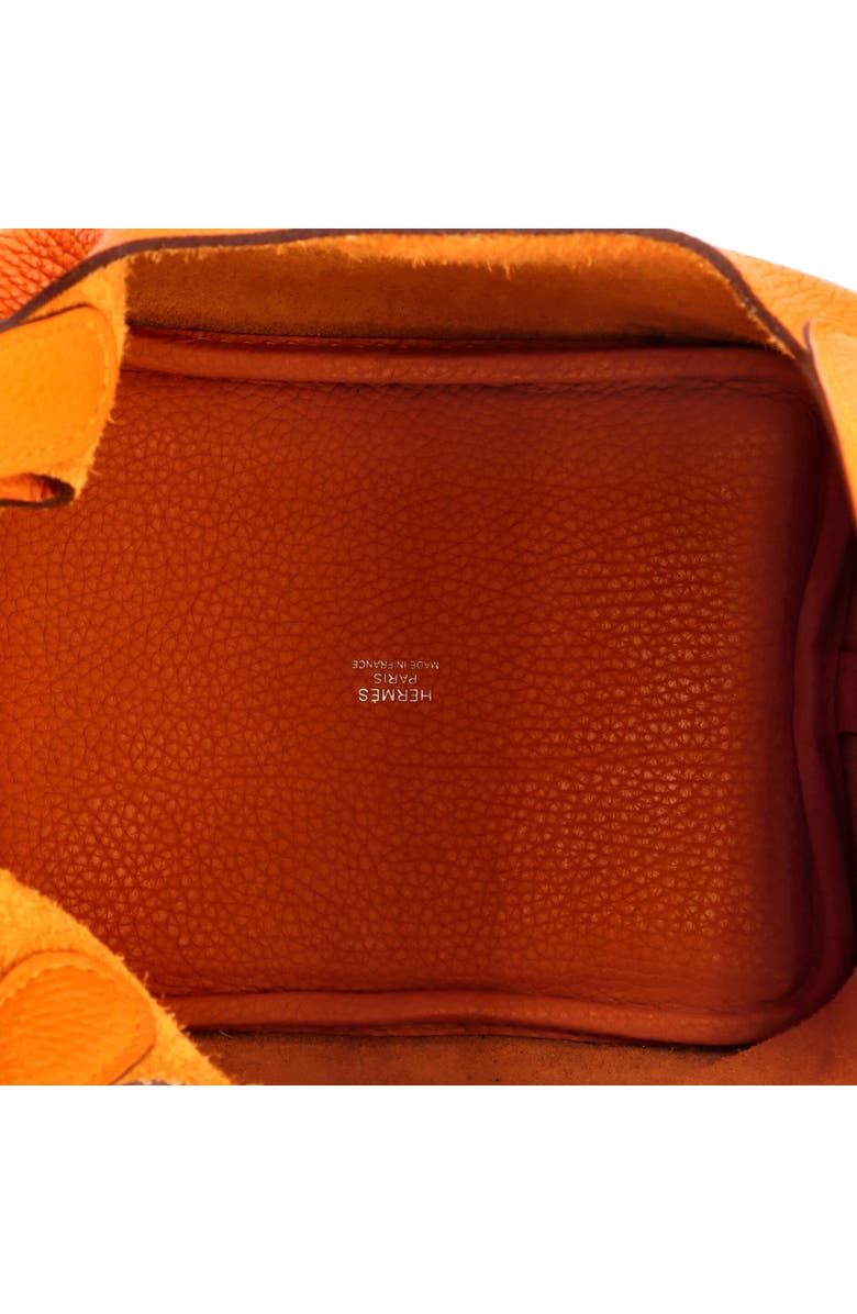 Pre-Owned Hermes Picotin Lock Bag Clemence PM, Alternate, color, Abricot