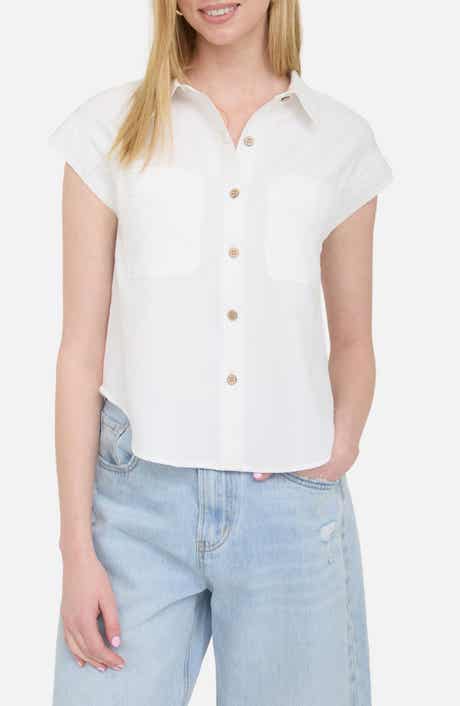 Blu Pepper Short Sleeve Button-Up Shirt