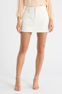 PAIGE Bobbi Denim Miniskirt