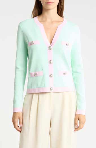Estefania Contrast Trim Cardigan