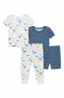 Little Me 2-Pack Ocean Stretch Viscose Pajamas Set