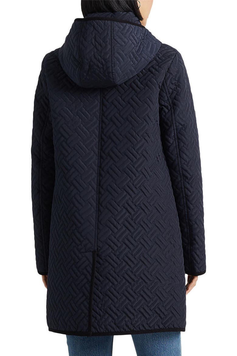 Quilted Coat, Alternate, color, DK NAVY