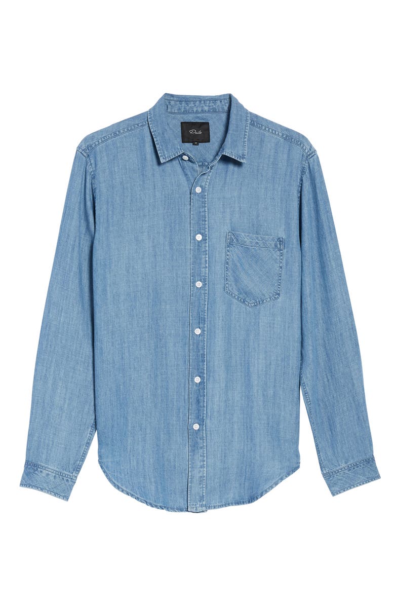 Rails Colton Denim Shirt, Alternate, color, Medium Vintage Wash