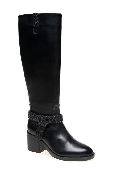 Sarette Leather Knee High Boot