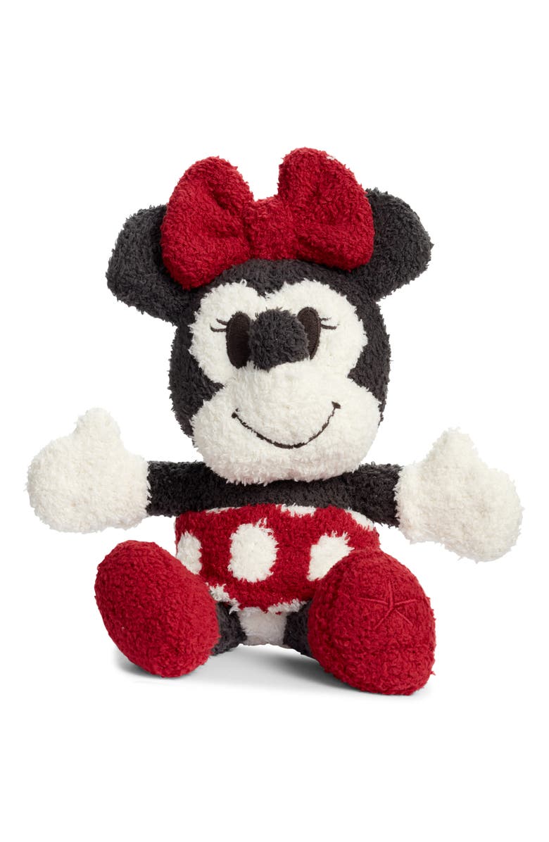 Barefoot Dreams<sup>®</sup> CozyChic<sup>™</sup> Classic Minnie Mouse Stuffed Animal, Main, color,