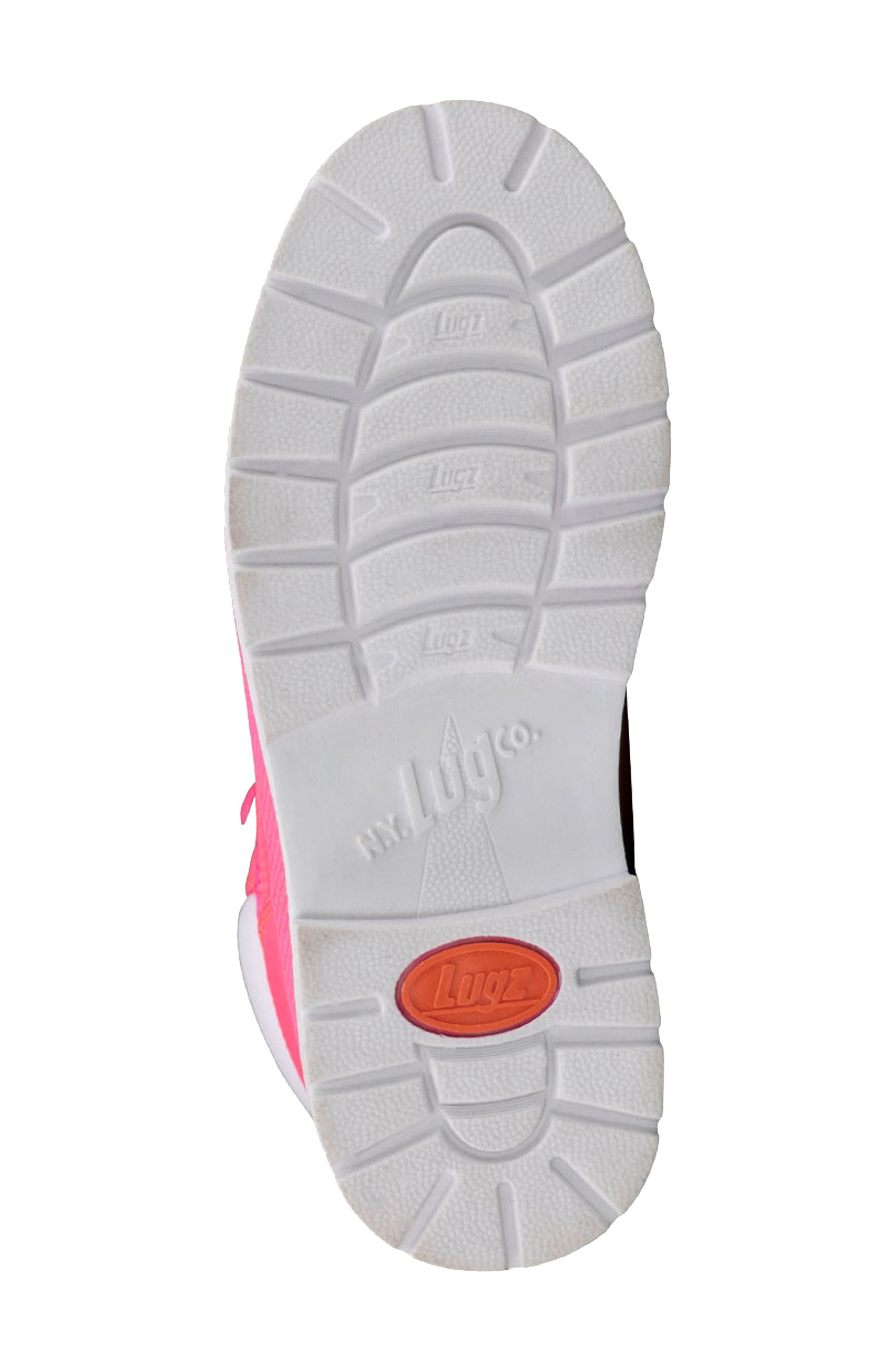 LUGZ <p>Drifter Ripstop Boot </p>, Alternate, color, Neon Pink/ White