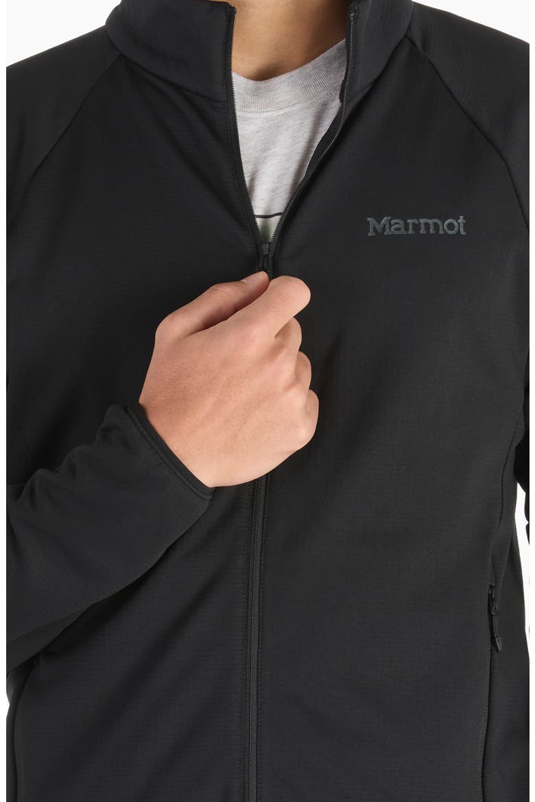 Leconte Full Zip Fleece Jacket, Alternate, color, BLACK